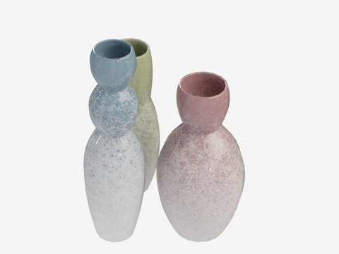 Decorative Vase 01 3D Model