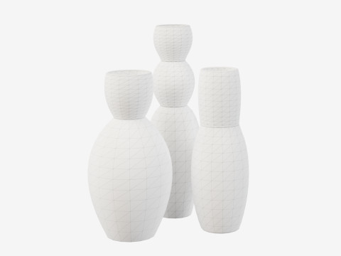 Decorative Vase 01 3D Model