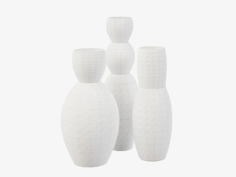 Decorative Vase 01 3D Model