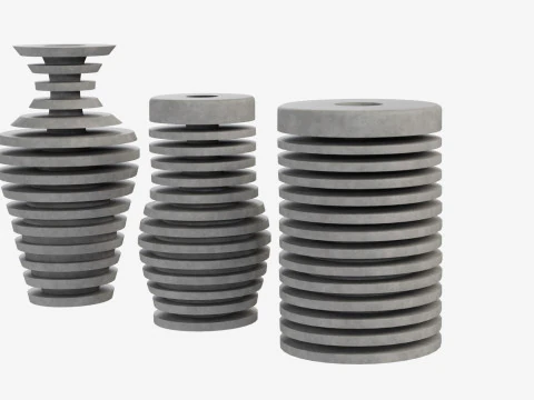 Illusion Decoration Vase 3D Model