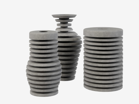 Illusion Decoration Vase 3D 모델