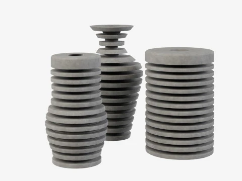 Illusion Decoration Vase 3D Model