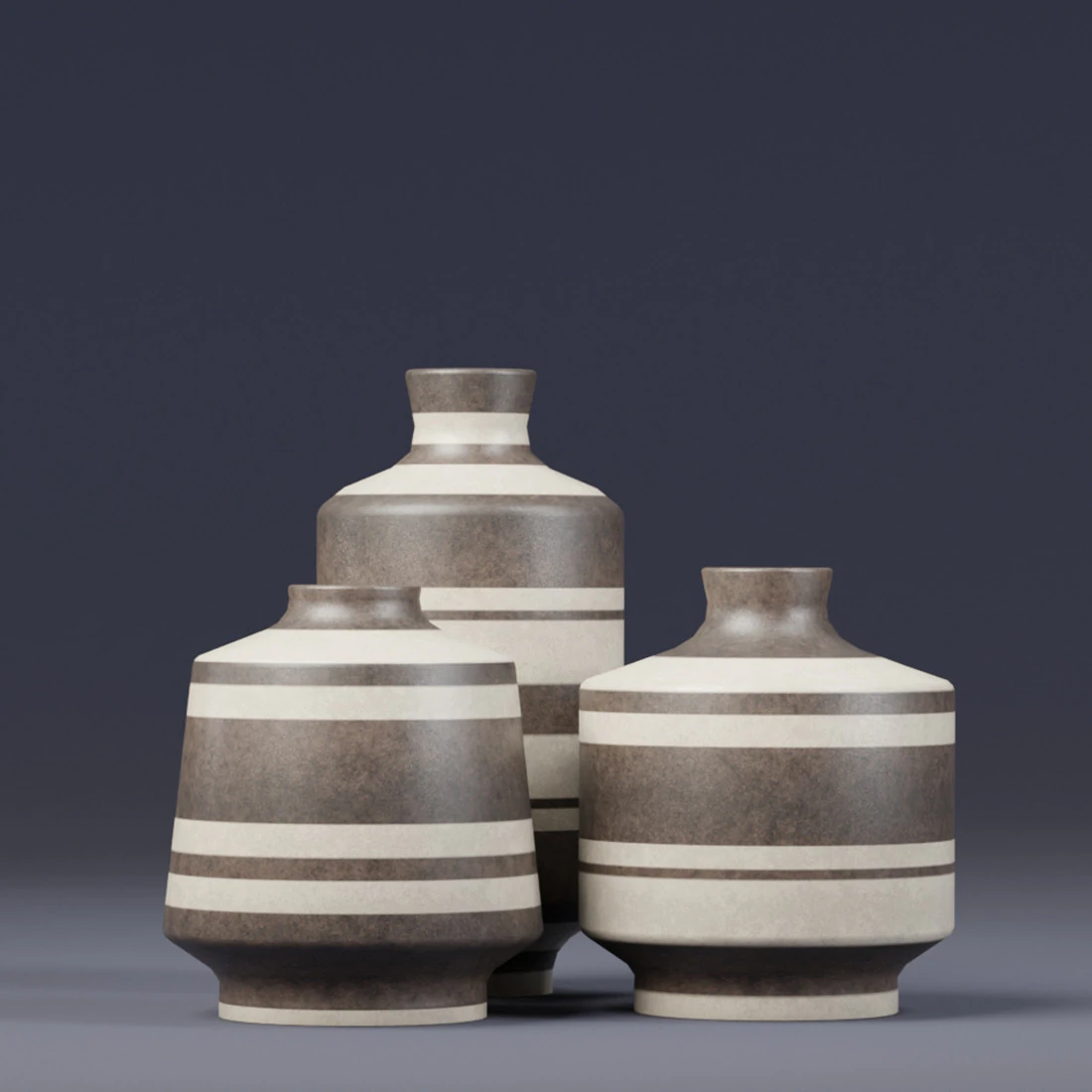 Decorative Vase 02 3D Model .c4d .max .obj .3ds .fbx .stl .blend 