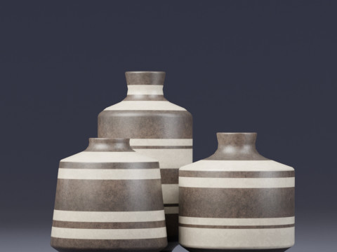 Decorative Vase 02 Model 3D