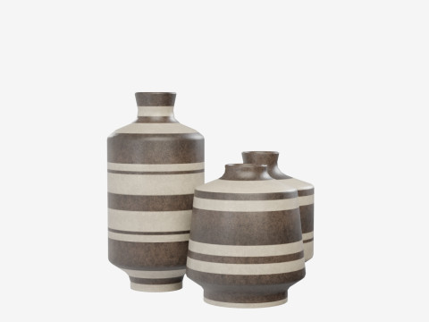 Decorative Vase 02 3D Modell