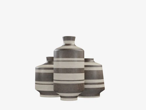 Decorative Vase 02 3D Model