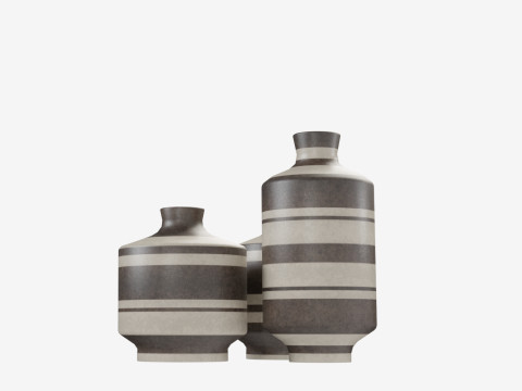 Decorative Vase 02 3D Modell
