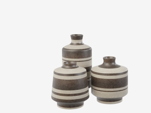 Decorative Vase 02 3D Modell
