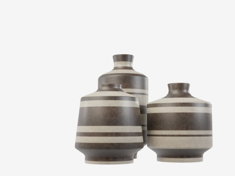 Decorative Vase 02 3D Modell