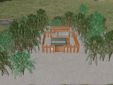 Junglehouse 3D Model
