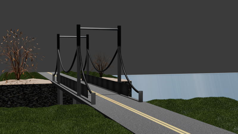 Thebridge Modèle 3D .c4d .max .obj .3ds .fbx .stl .blend 