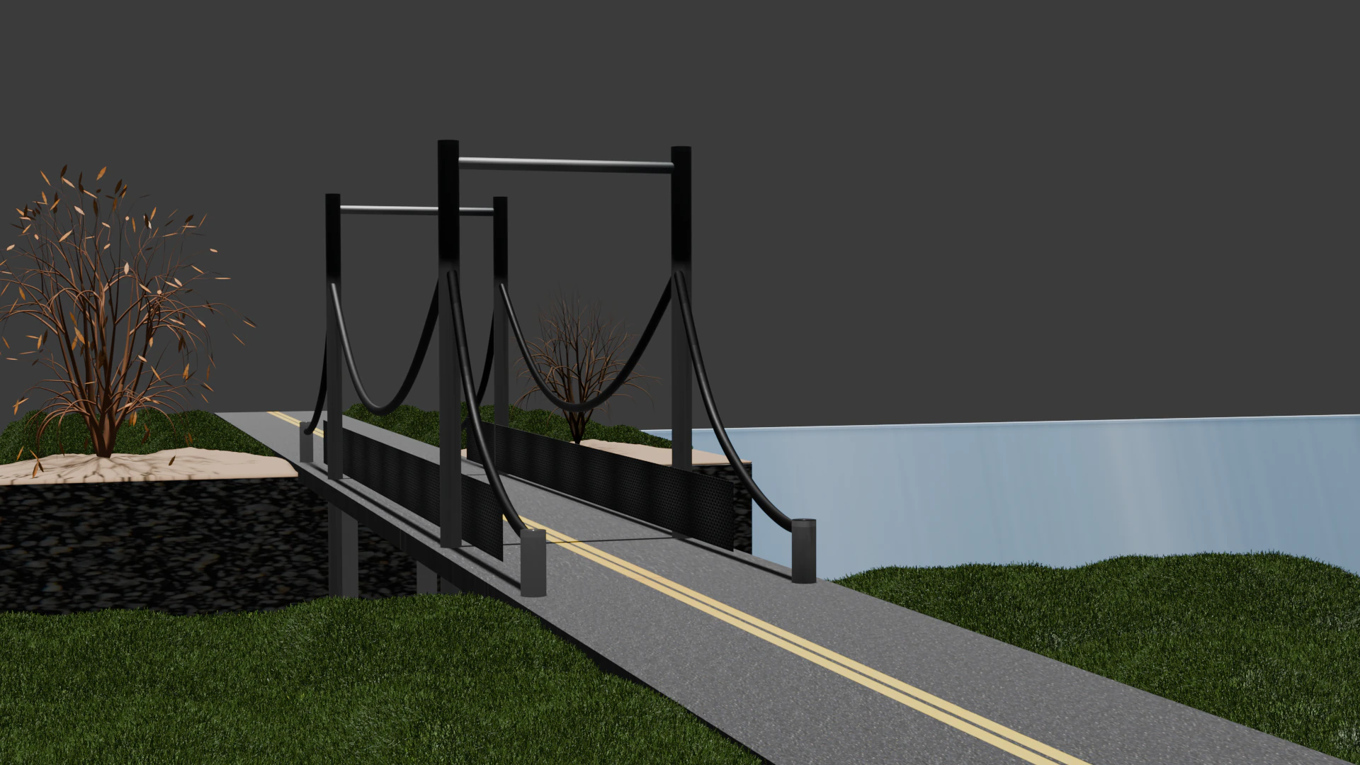 Thebridge 3D Model .c4d .max .obj .3ds .fbx .stl .blend 