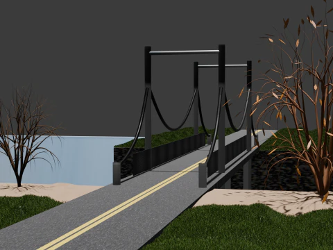 Thebridge 3D Model