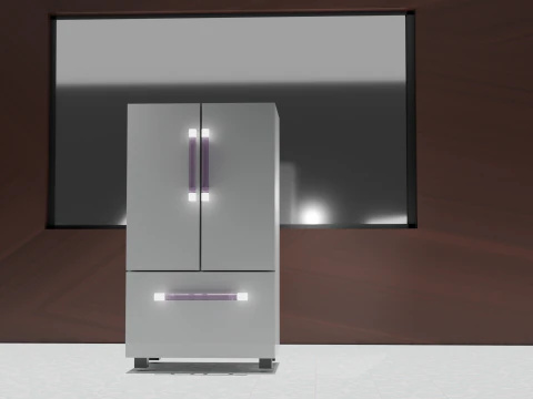 Refrigerator 3D Model
