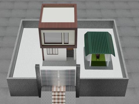 A house 3D Model