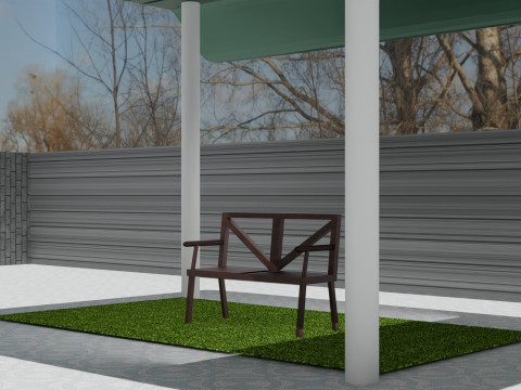 A house 3Dモデル