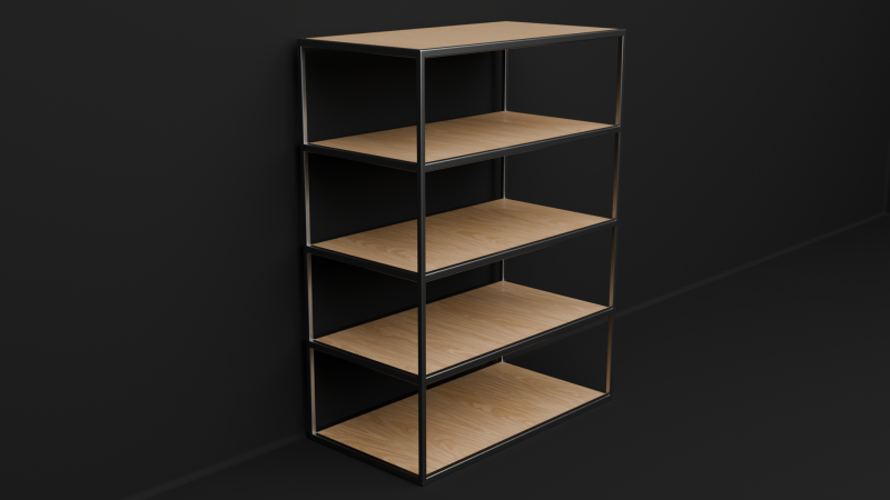 of a rack 3D 모델 .c4d .max .obj .3ds .fbx .stl .blend 