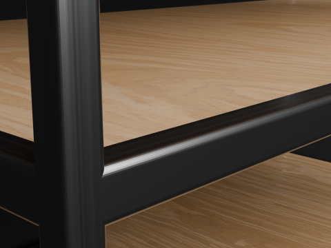 of a rack 3D 모델