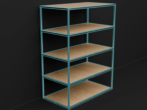 of a rack 3D Model