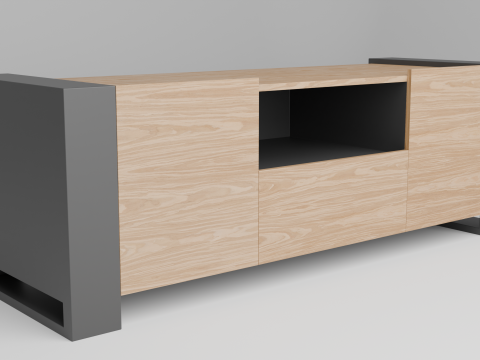 TV stend 3D 모델