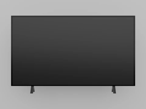 da televis&atilde;o Modelo 3D