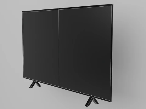 da televis&atilde;o Modelo 3D