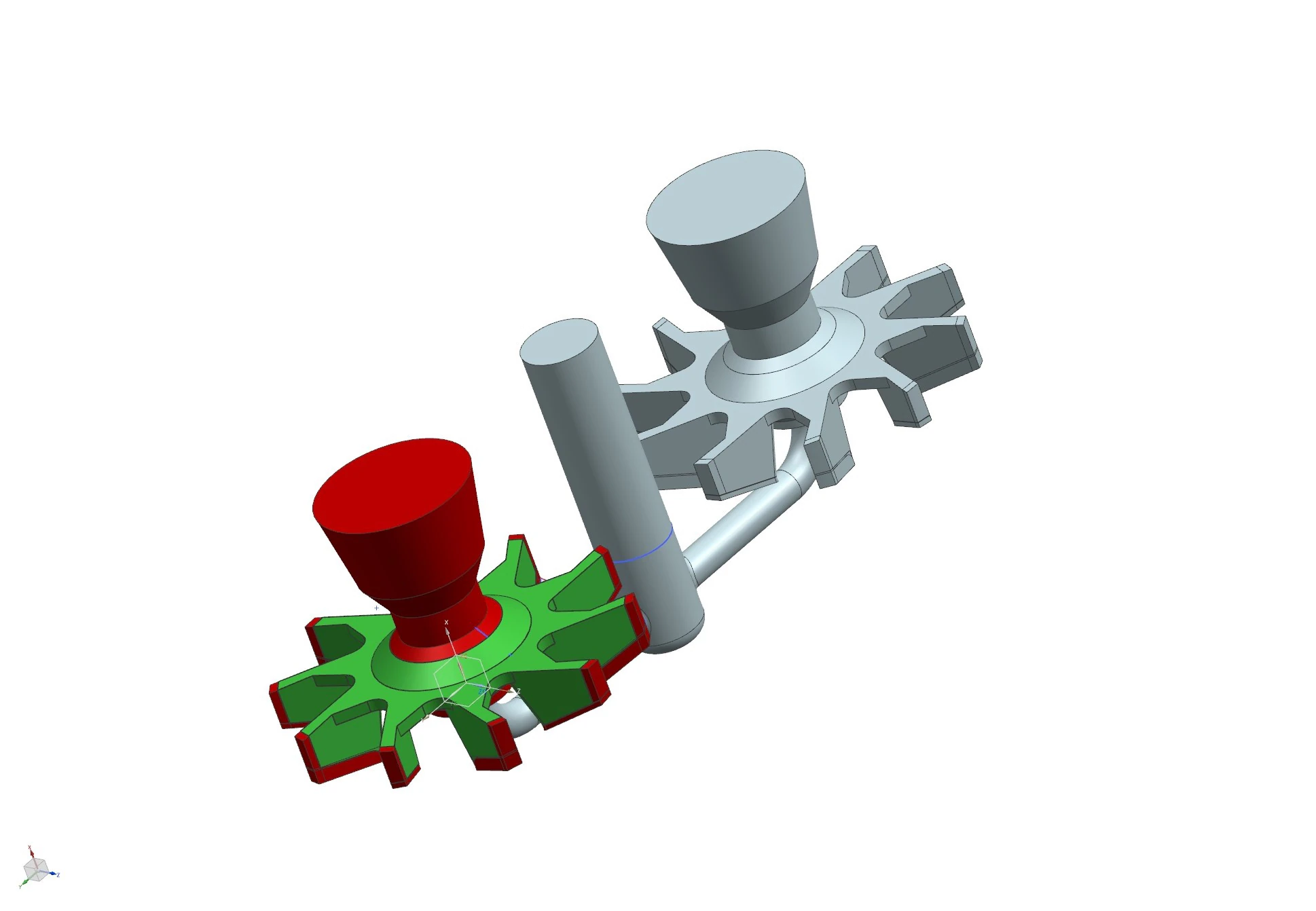 Rabochee koleso 3D Model .c4d .max .obj .3ds .fbx .stl .blend