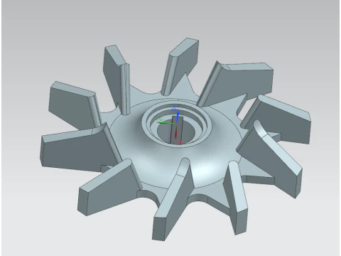 Rabochee koleso 3D Model