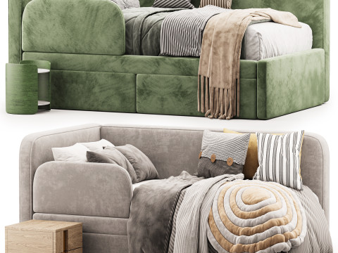 Kids bed Bari 2 3D Model