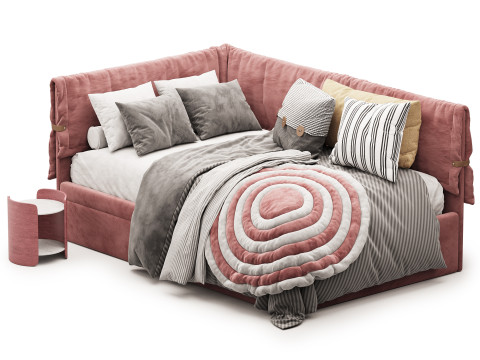 KIDS BED Lima Modello 3D