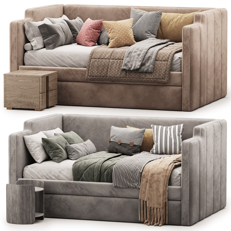 Childrens bed to order KT 008 3D Model .c4d .max .obj .3ds .fbx .stl .blend 