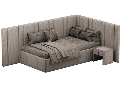 Kids Bed Ember By Parfe 3D Model