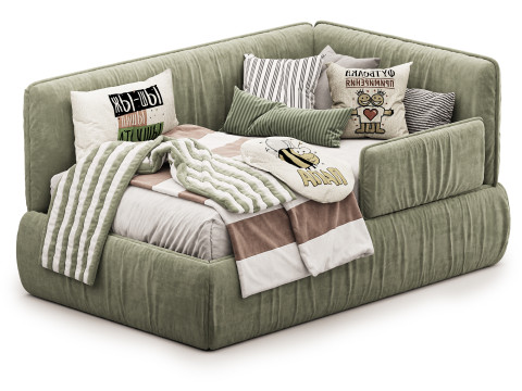 Kinderbett Asti 3D Modell