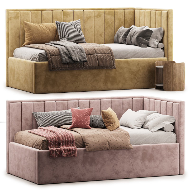 Bed Nancy Modello 3D .c4d .max .obj .3ds .fbx .stl .blend 