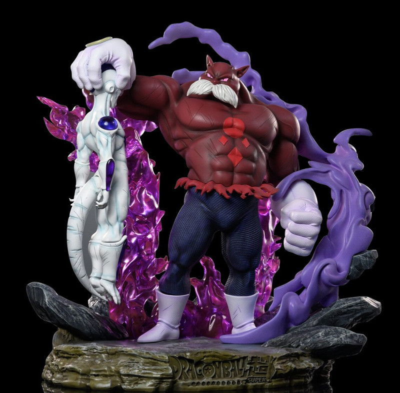 Toppo vs Freezer Dragon Ball Super Ready to Print 3D Print Model .c4d .max .obj .3ds .fbx .stl .blend 