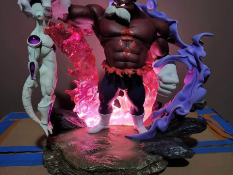Toppo vs Freezer Dragon Ball Super Ready to Print 3D Print Model