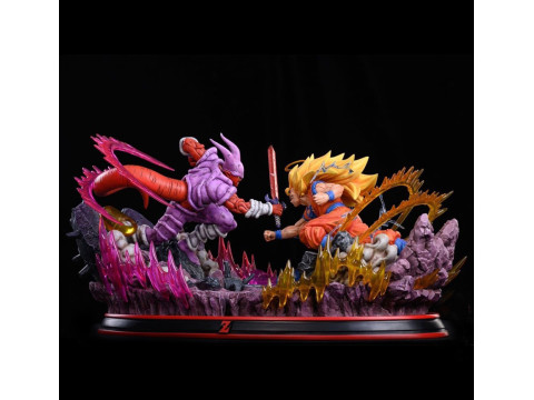Goku VS Janemba Ready to Print 3D Print Model
