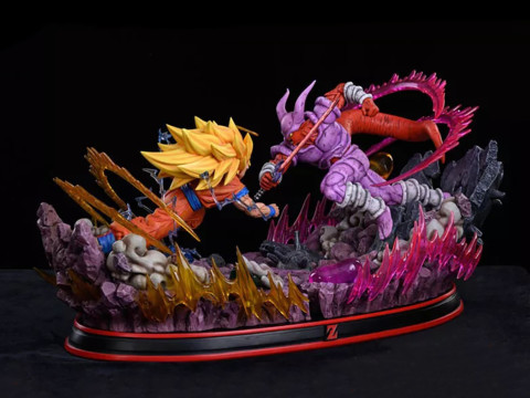 Goku VS Janemba Ready to Print 3D 프린트 모델