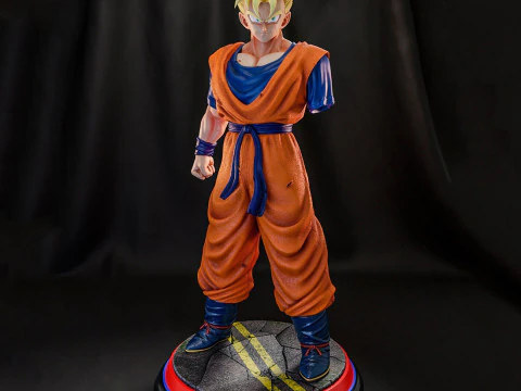 Gohan Regular Ready to Print 3D Print Model