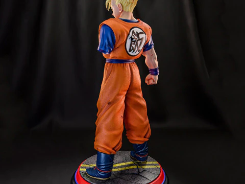 Gohan Regular Ready to Print 3D Print Model