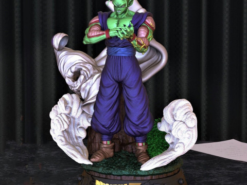 Piccolo dragon ball z Ready to Print 3D Baskı Modeli