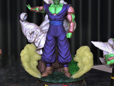 Piccolo dragon ball z Ready to Print 3D Baskı Modeli