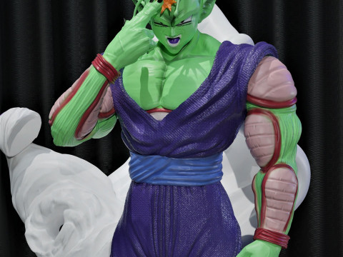 Piccolo dragon ball z Ready to Print 3D Baskı Modeli