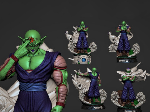 Piccolo dragon ball z Ready to Print 3D Baskı Modeli