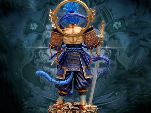 Samurai Vegito Ready to Print Model do druku 3D