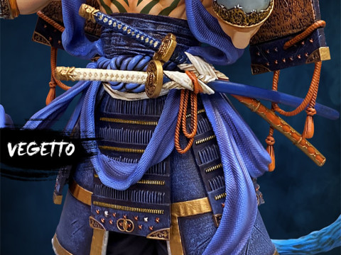 Samurai Vegito Ready to Print Model do druku 3D