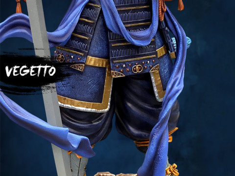 Samurai Vegito Ready to Print Model do druku 3D