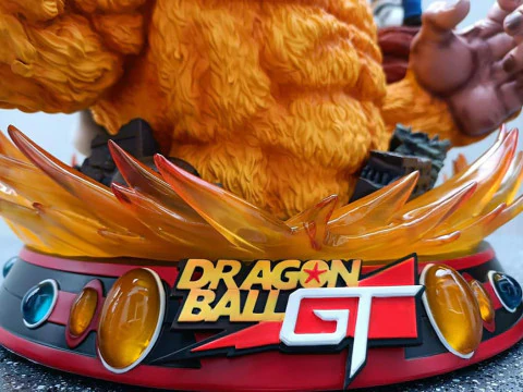 DRAGON BALL GT DIORAMA Ready to Print 3D Print Model in Sculpture