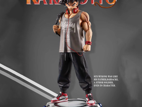 Kakaroto Son Goku Ready to Print 3D Print Model