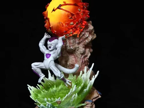 Freezer Freezer Dragon Ball Z Listo para Imprimir Modelo de impresión 3D